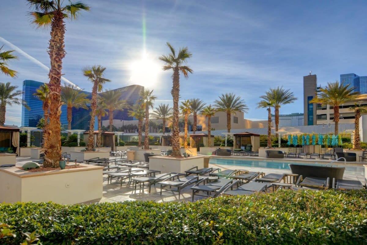 Mgm Signature-24-709 Strip View Jacuzzi Studio Las Vegas Dış mekan fotoğraf